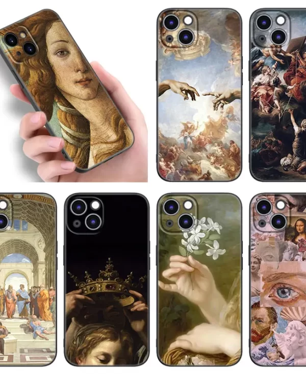 Renaissance-Kunst iPhone-Hülle in eleganter Darstellung