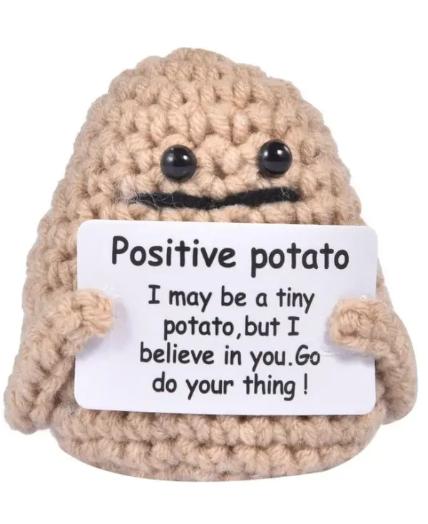 Handgestrickte Virale Positive Potato Kartoffel aus TikTok
